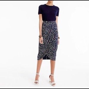 J.Crew Tulip Colorful Polka Dots Skirt
